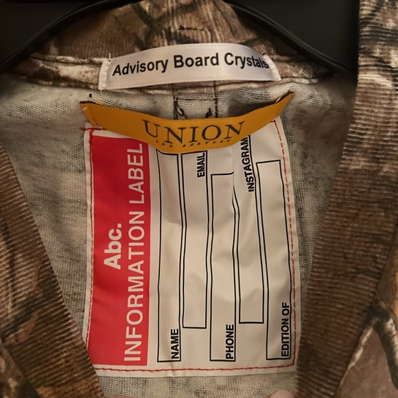 Advisory Board Crystals x Union Los Angeles x Realtree project Wildfires Shirt - Picture 3 of 3